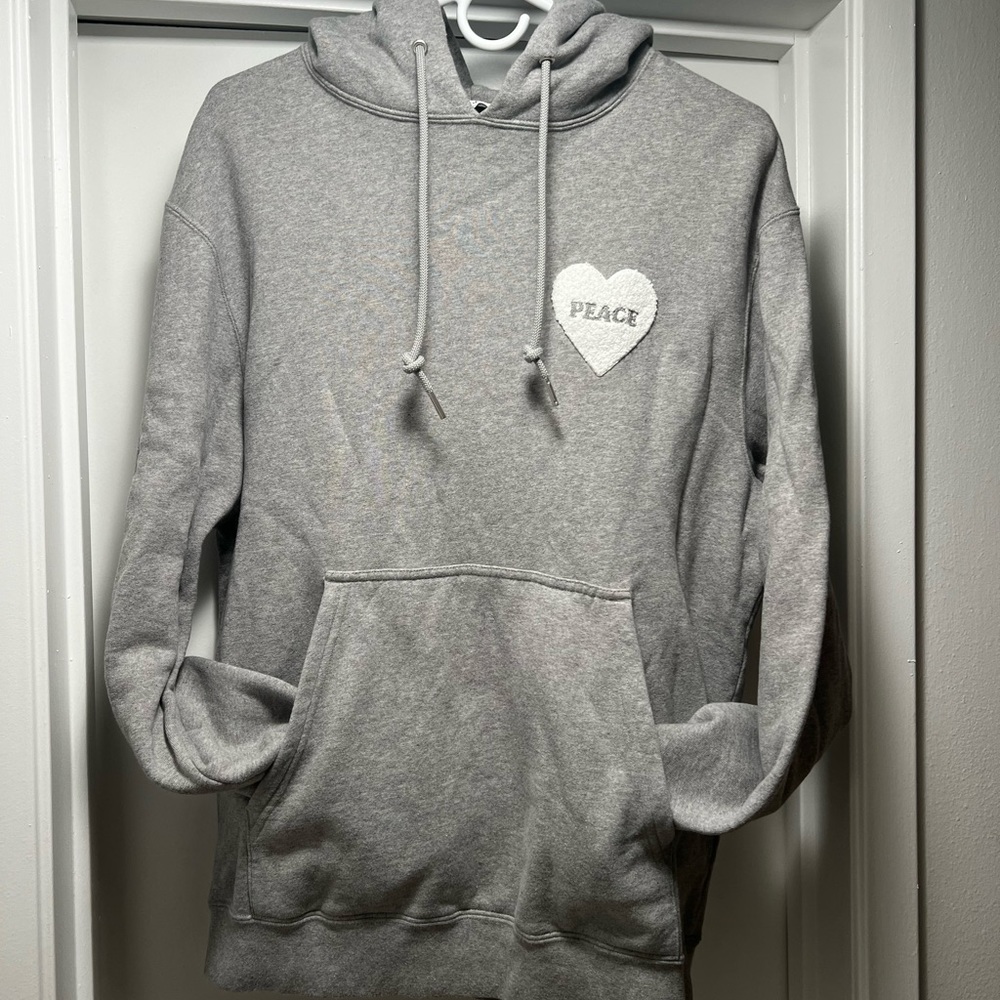 Mens Sandro Hoodie “peace” size S